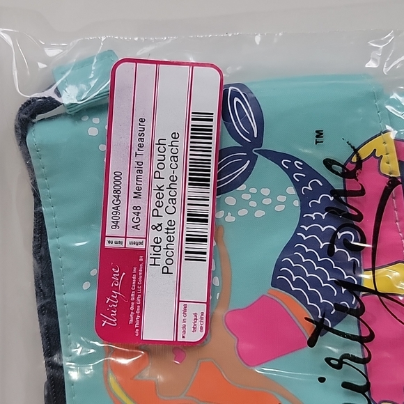 Thirty-one Hide & Peek Pouch - Mermaid Treasure - Picture 5 of 5